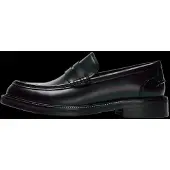 Selected Slmbobby Leather Penny Loafer Noos - Black - 42