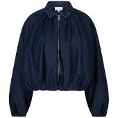 Dante 6 -Cassi Balloony Denim Jacket - Navy - 34