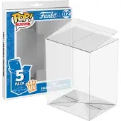 Funko POP! POP Standard 4 tuuman 0,5 mm läpinäkyvä premium-keräilyfiguuri