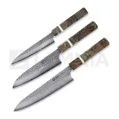 Cold Steel Japanese VG-10 Damascus keittiöveitsisetti