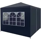 vidaXL Juhlateltta 3x3 m sininen