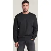 G-Star Centre Chest Logo Sweater - Grey - Men