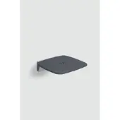 Gedy Wall-mounted folding seat - Black