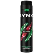 Lynx Africa Aerosol Deodorant Body Spray - 250 ml