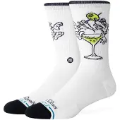 Stance High Quality Low Class Crew Socks valkoinen, M