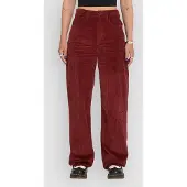 Volcom Weellow II Vakosamettihousut punainen, 24