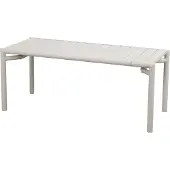 Cane-Line Bliss sohvapöytä/penkki Sand aluminium