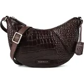 Burkely Cool Colbie Crossbody-laukku Nahka 28 cm Ruskea