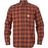 Härkila Scandinavian L/S Shirt Men Autumn Orange Check L