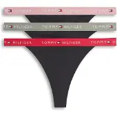 Tommy Hilfiger Uw0uw06518 Tanga 3 Yksiköt