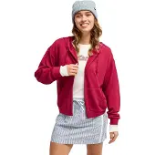 Roxy Surfing By Daylight Vetoketjullinen Huppari punainen, XS