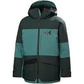 Helly Hansen Summit 2.0, hiihtotakki, junior, vihreä