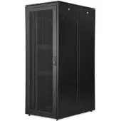 Digitus DN-31304-B, Itseseisova teline, 42U, 1200 kg, Näppäinlukko, Säädettävät jalat, Tehostunut kaapelinhallinta