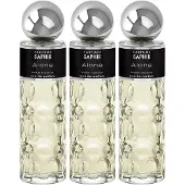 Saphir Alone 200ml Eau De Parfum 3 Yksiköt
