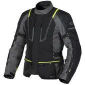 Sweep azimut vedenpitävä ajotakki, musta/harmaa/keltainen - 2xl
