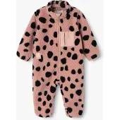 Liewood Nolano Teddy Jumpsuit, Mega Leo Spot/Pale Tuscany, 74