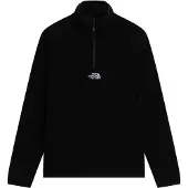 The North Face M Glacier 1/4 Zip - Embroidered Logo - Black - XS