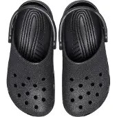 Crocs Classic Glitter Clog - Black - 39/40