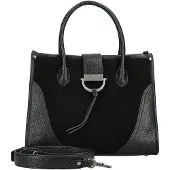 Hispanitas for woman. BI265022 Black suede tote bag (35), Casual