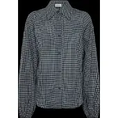 My Essential Wardrobe Mwilse Balloon Sleeve Shirt - Green - 36