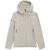 Bergans Hareid Fleece Hood Jacket Women Coastal Sand L