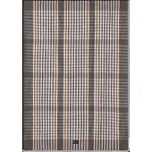 Lexington - Raidallinen keittiöpyyhe 50x70 cm grey/white/fudge
