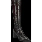 Wonders for woman. M-5442_2415_9332 Aurora Leather Boots 42 Brown (37), 5 to 8 cm, Zip, Casual, Classic
