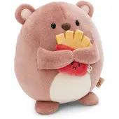 Mymochi Pehmoeläin - - Nomo Karhu - 16 cm - Ruskea - Super Mochi -kokoelma