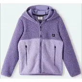 Reima Fleece Hoodie, Muhkea - Purple - 164