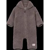 Mini A Ture Matadel Teddyfleece Jumpsuit. Grs - Purple - 12M/80