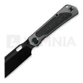 Kunwu Knives Cochise - DLC - Titanium + Carbon Fiber Inlay kääntöveitsi