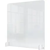 Nobo suojapleksi ilman aukkoa - kirkas akryyli - 700x850mm