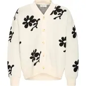 Casual Friday Cfdia Intarcia Knit Cardigan - Cream - XL