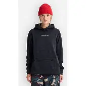 Burton Oak Long Huppari true black heather Koko XS