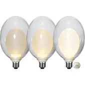 Star Trading 3-portainen Himmennettävä E27 LED 3,6W 2700K
