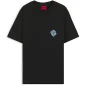 HUGO Doudi 10268981 Red Lyhythihainen T-paita