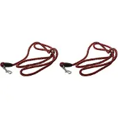 Jojomino 2X Artificial Leather Braid Dog Leash - S