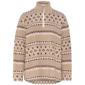 Kari Traa Women's Ruthie Midlayer Half Zip Mocha Välikerrospuserot XS