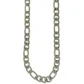 Lykken Strong figaro kaulaketju teräs 50 cm