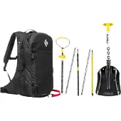 Black Diamond Jetforce Pro Avalanche Airbag Pack 25 L Set Black Laskettelureput M/L
