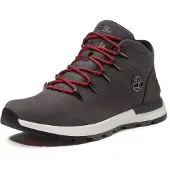 Timberland for man. TB0A6DQDEJV1 Grey Sprint Trekker leather trainers (40), Flat, Nubuck, Laces, Outdoor