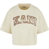 Karl kani Paita kerma / ruskea / offwhite