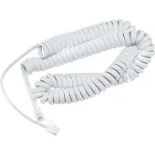 Pro Puhelin handset spiral cable CCA (copper-clad aluminium) - Valkoinen - 4m