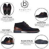 Bugatti Nauhabootsit ruskea