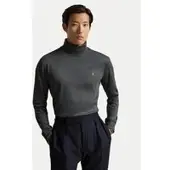 Ralph Lauren Soft Cotton Turtleneck - Grey - M