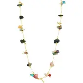 Pilgrim Here Necklace Gold-Plated/Multi - Gold - ONE SIZE