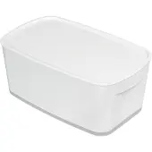 Leitz MyBox säilytyslaatikko - Pieni - valkoinen ja harmaa