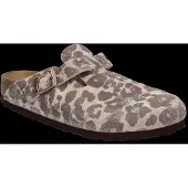 Birkenstock Boston Print Leve Leo Sandcastle - Beige - 38