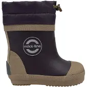 Mikk-Line Wellies Winter Mix - Barefoot - Purple - 23