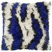 HEM Monster tyyny Medium 50x50 cm Ultramarine blue-off white